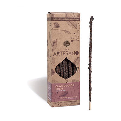 incienso artesano clavo de olor de rosas