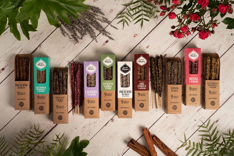 Línea Hierbas y flores